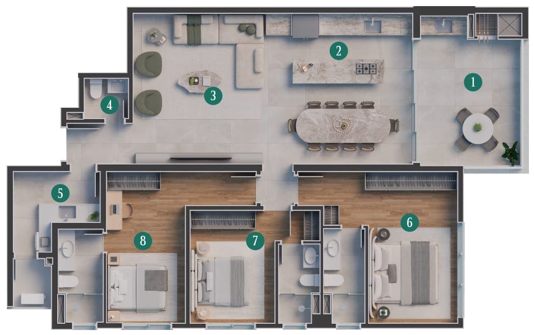 Planta do Vista Mar Final 01 — Emerald Coast