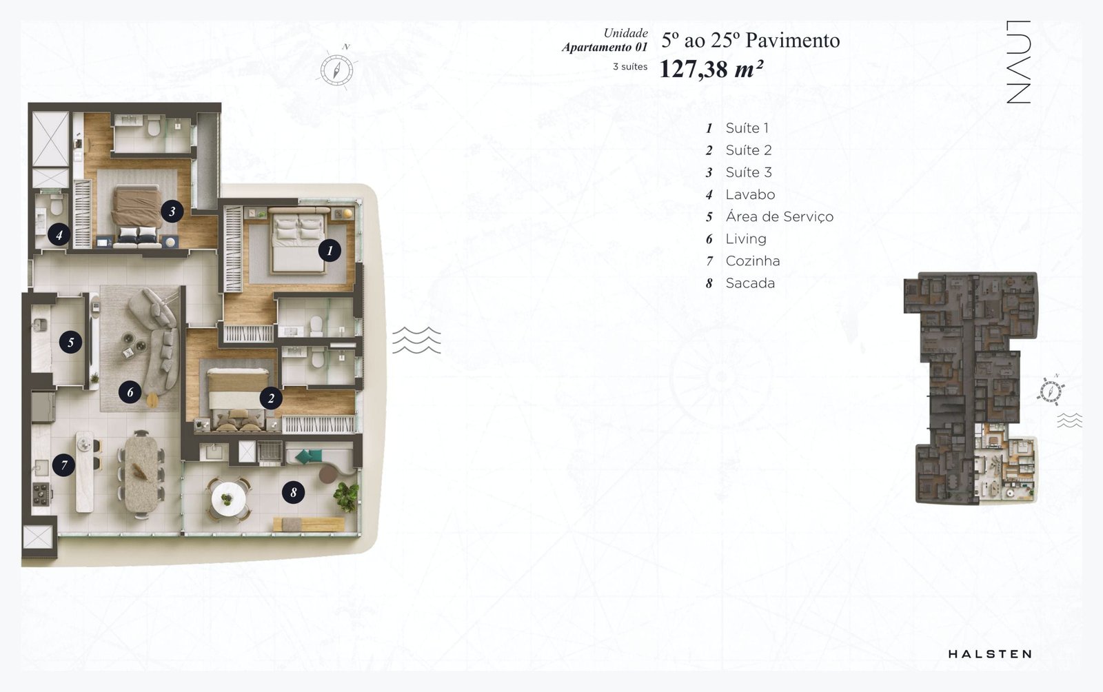 Planta do Final 1 — Naut